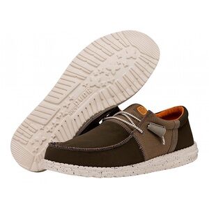 Men's Olive Hey Dude Shoes Size 11